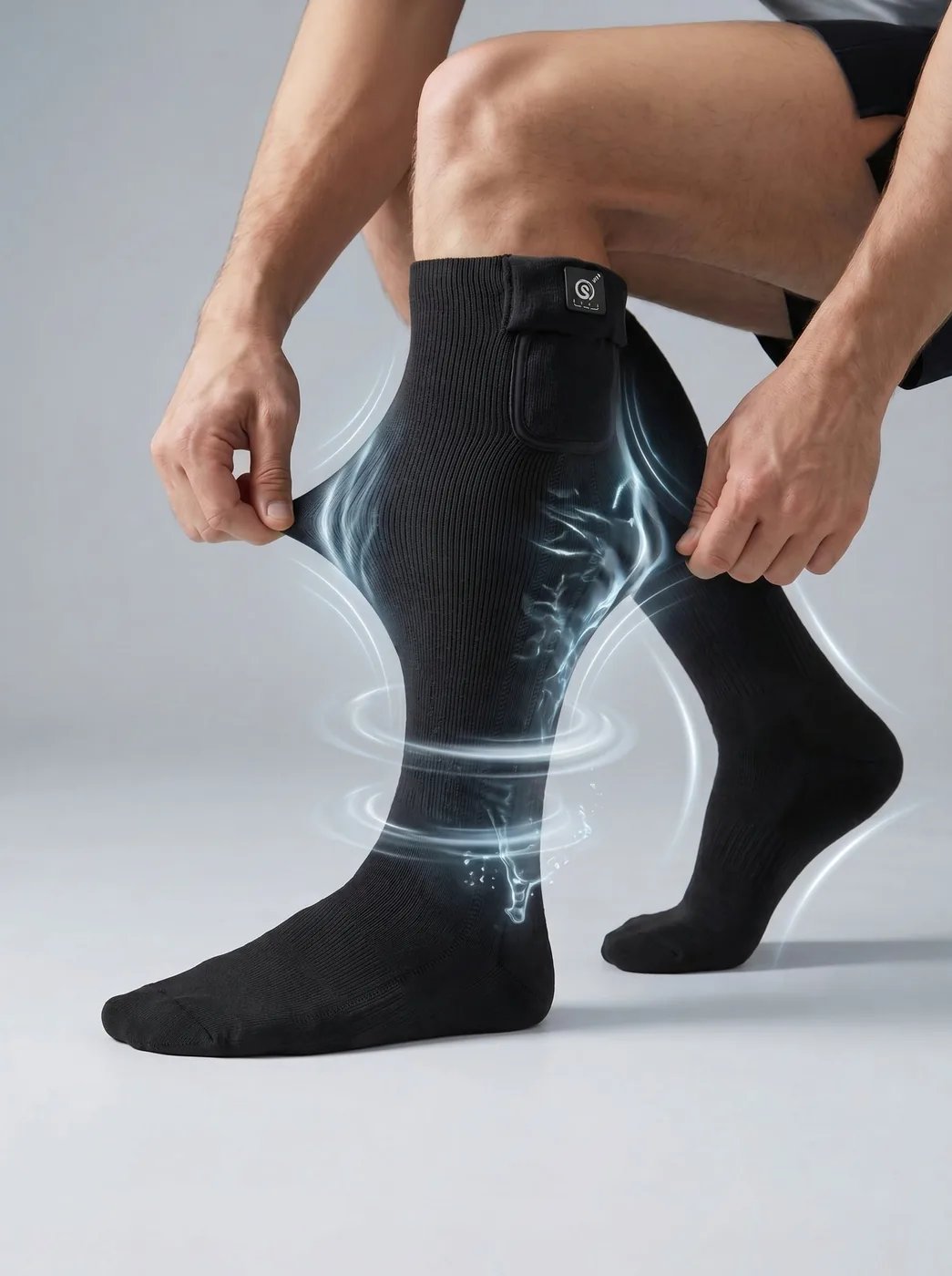 Flexible Support - Savior Heat SS02B Heated Snowboard Socks