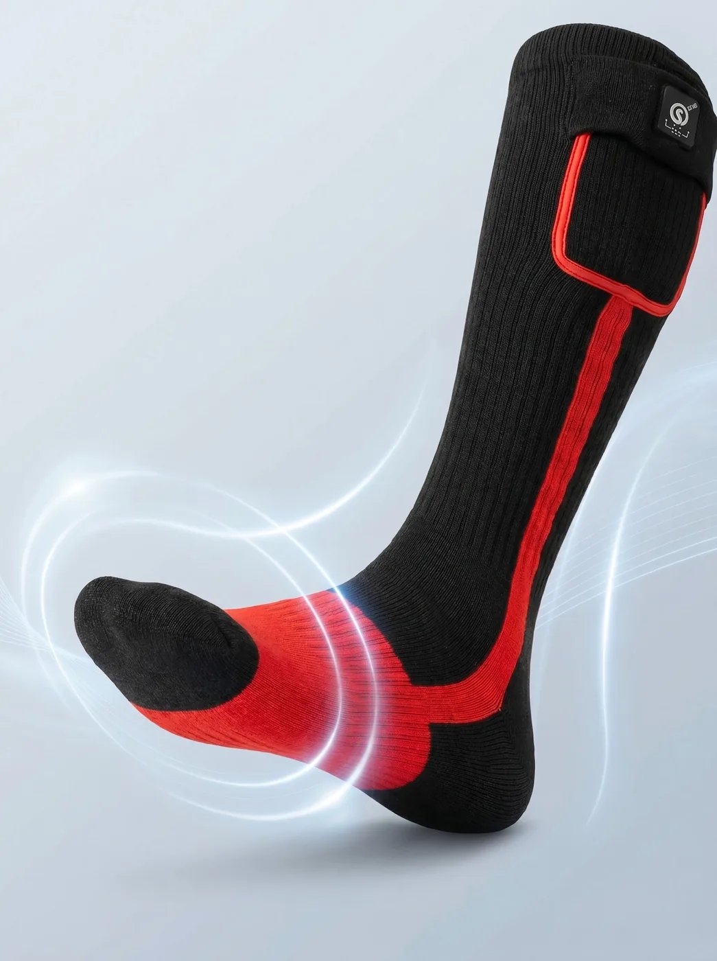 360° Foot Heating - Savior Heat SS04R Heated Thermal Socks