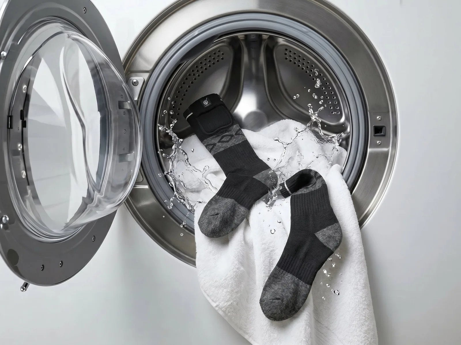 Machine Washable - Savior Heat SS05B Warming Heated Socks
