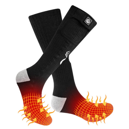 Savior Men Women 7.4V Battery Heated Socks For Outdoor Enthusiasts
