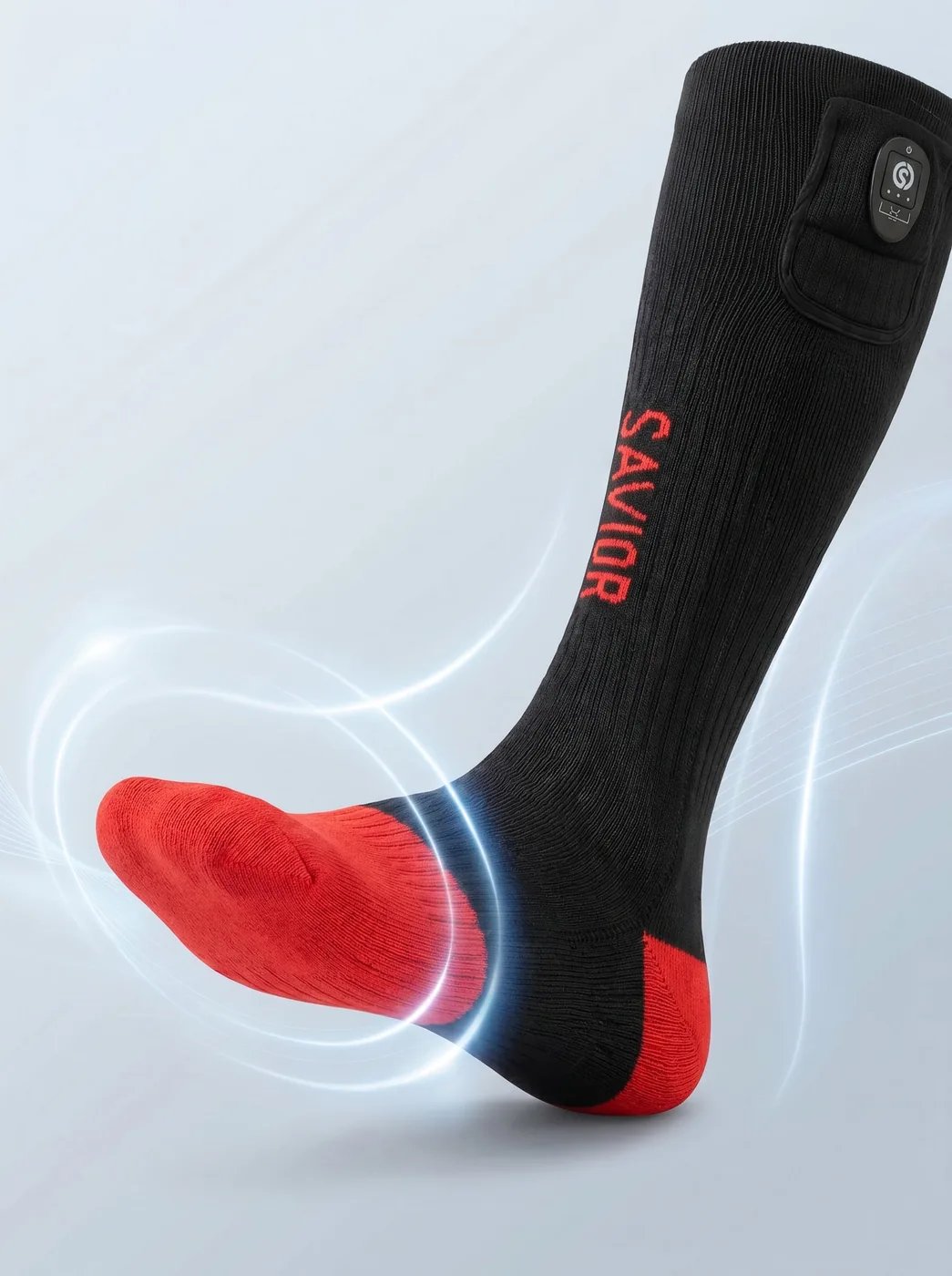 360° Foot Heating - Savior Heat SS06R Heated Outdoor Socks