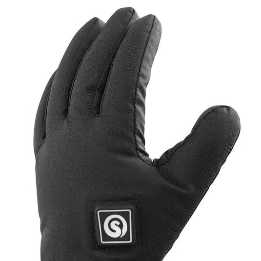 Savior Moderate Thickness Electric Glove | Savior Heated Gloves (Size: M, Plug Type: EU Plug, Color: Black)