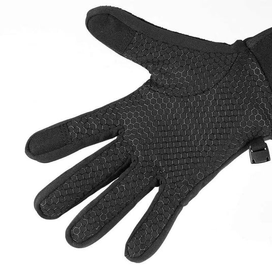 Savior 7.4V Thick Electric Heated Mittens|Savior Heated Gloves (Size: XXL, Color: Black, Plug Type: UK Plug)