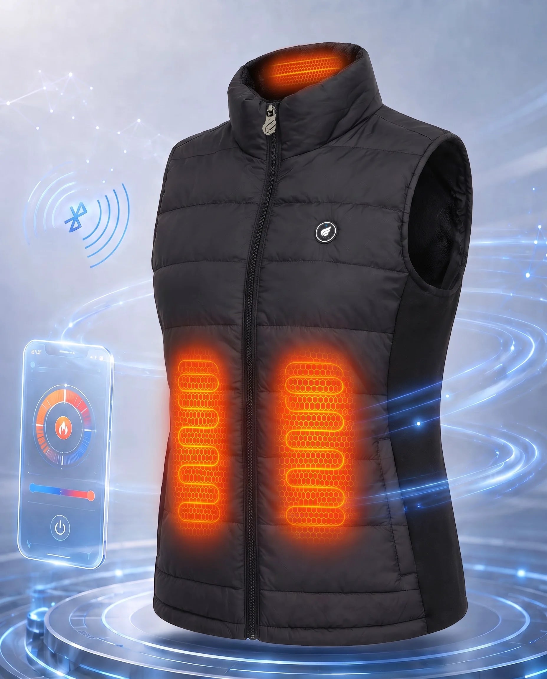 Smart App Control - Savior Heat Women's Stretch-Side Heated Vest
