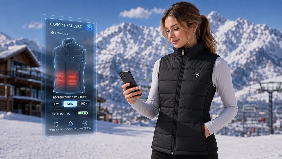 Savior Heat Women's Stretch-Side Heated Vest product detail