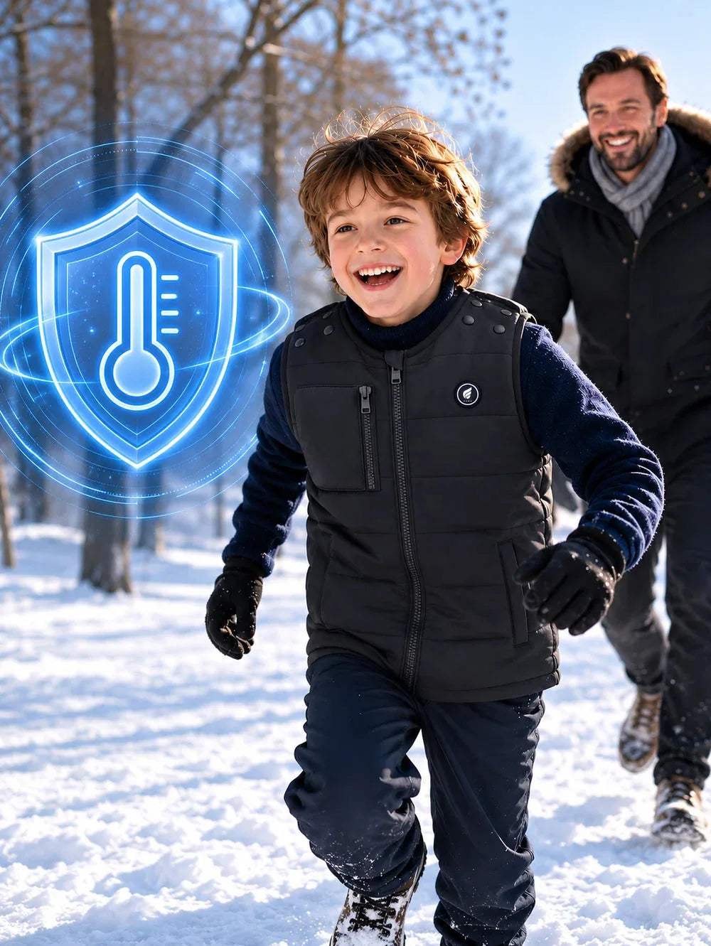 KidSafe Smart Control - Savior Heat Kids' Adaptive-Fit Smart Heated Vest