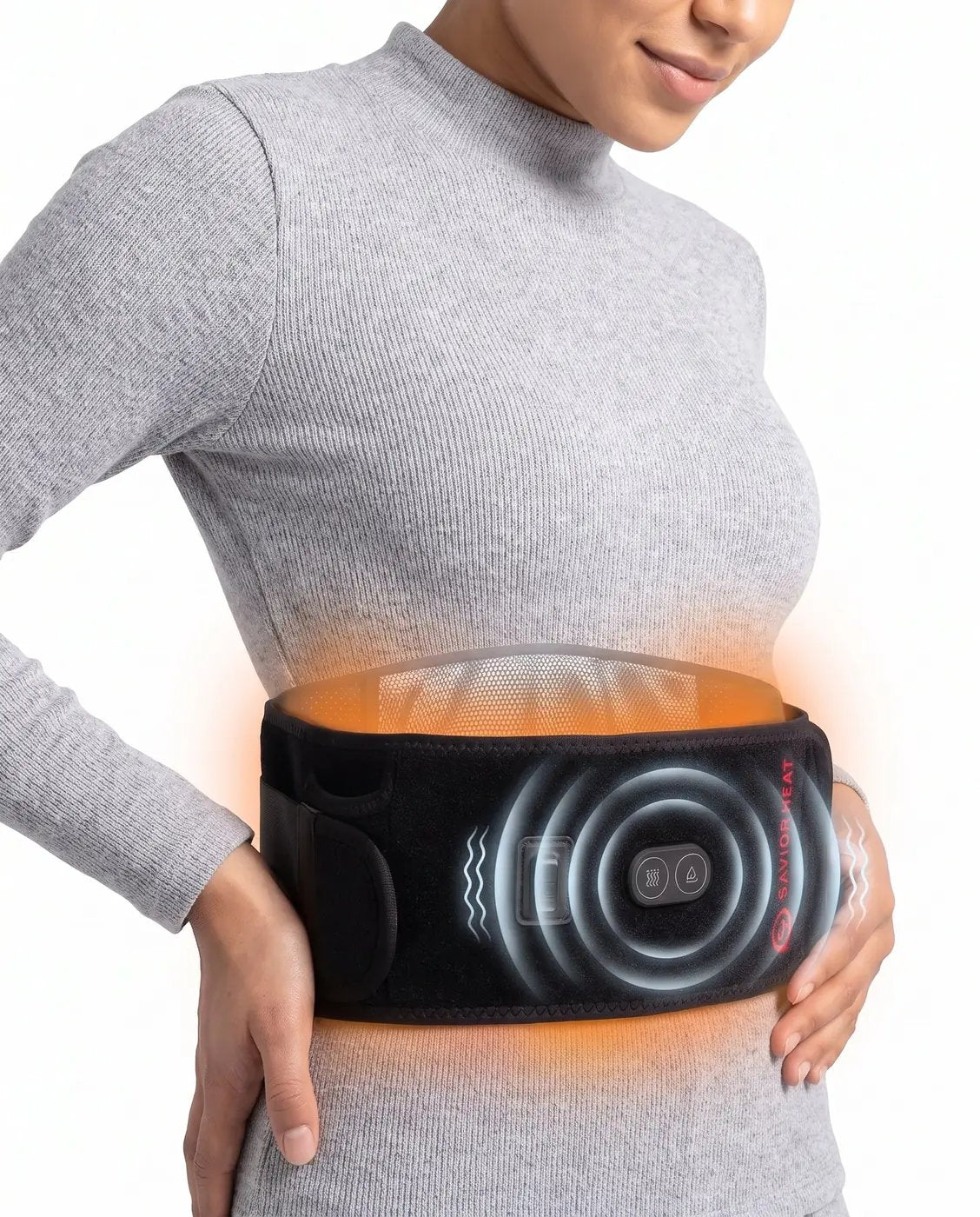 Heat & Vibration Relief - YD Heating Pad Back Massager