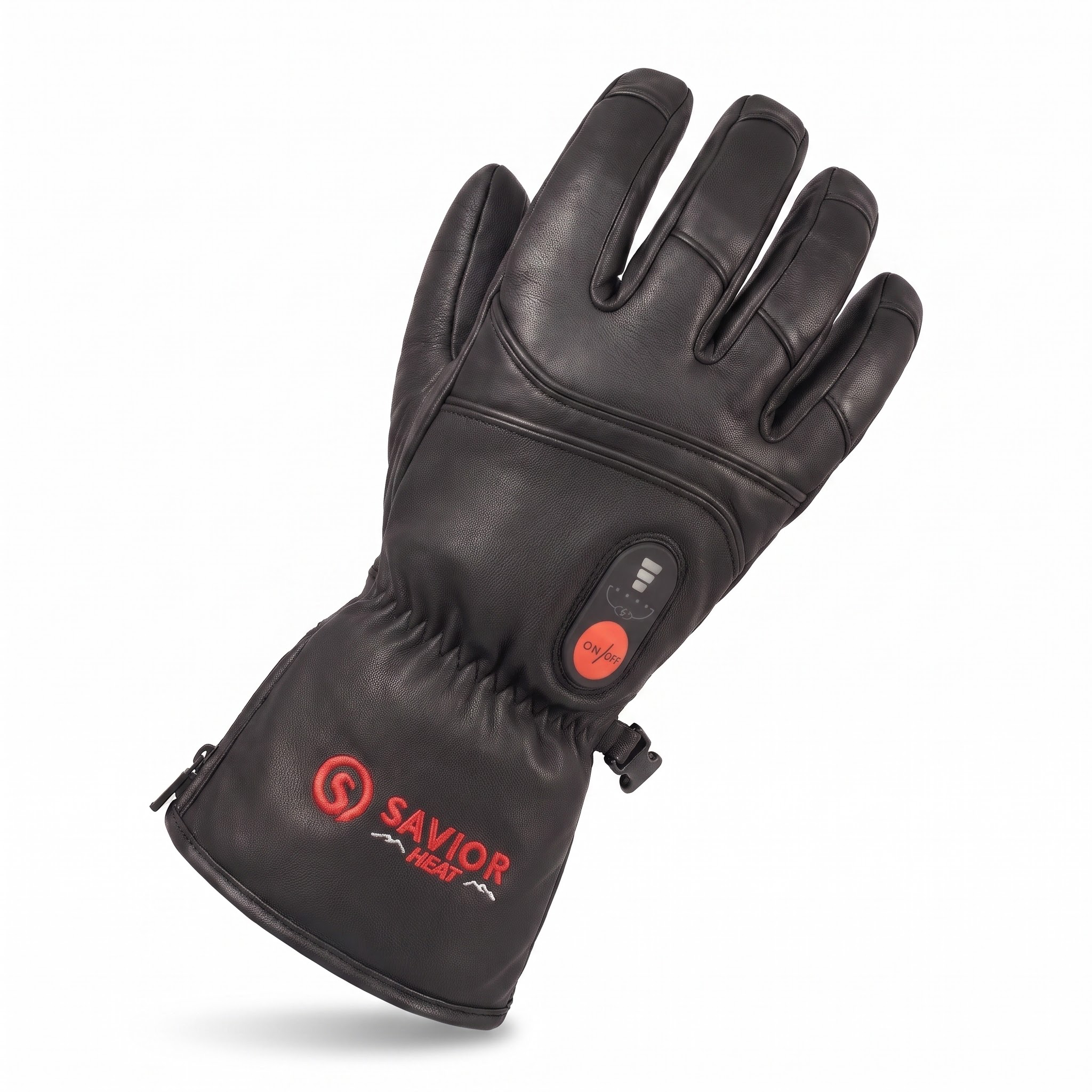 S06 Full-Leather Heated Gloves