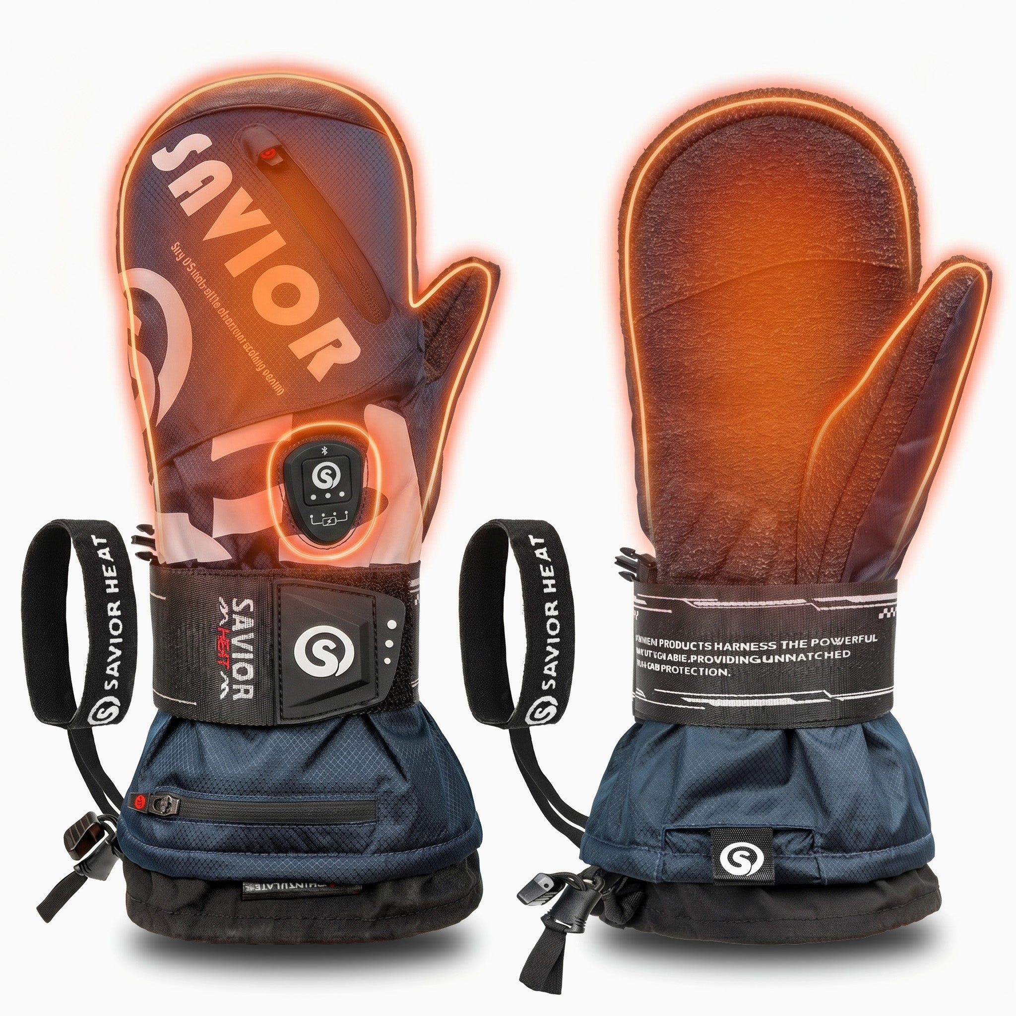 Pro Heated Snowboard Mittens