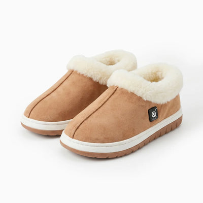 Savior Heat Heated Slippers with Plush Lining & Up to 12H Warmth with built-in heating elements