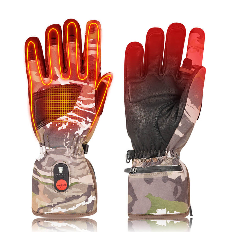 Load image into Gallery viewer, Savior Men Women Camo Heated Gloves For Hunting &amp; Working
