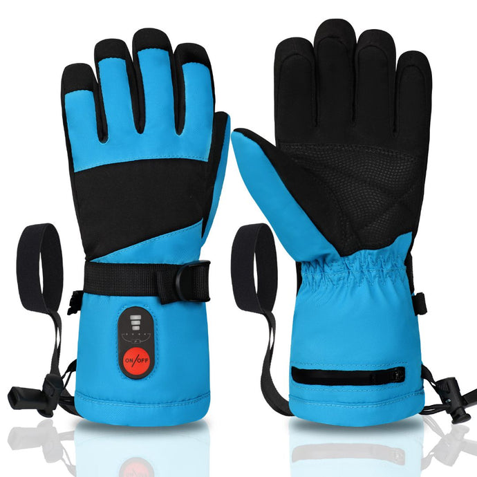 Savior Kids Heated Gloves - 7.4V Fast Heating, Touchscreen Compatible