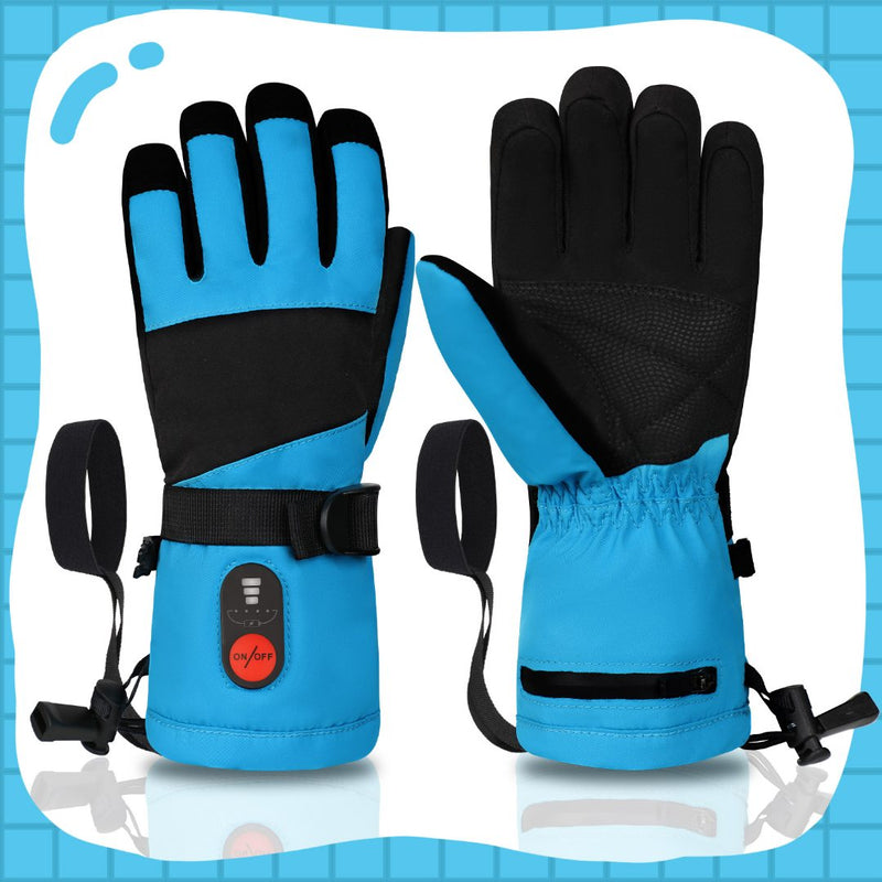Chargez l&#39;image dans la visionneuse de la galerie, Savior Kids Heated Gloves - 7.4V Fast Heating, Touchscreen Compatible
