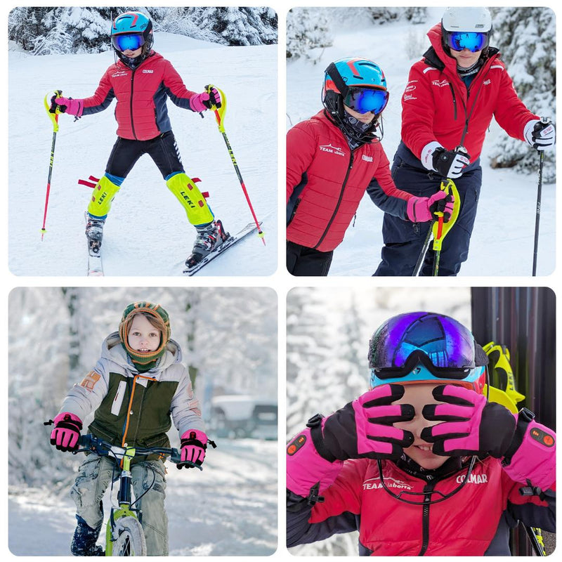 Chargez l&#39;image dans la visionneuse de la galerie, Savior Children’s Heated Gloves - 7.4V Battery, Full Hand Heating
