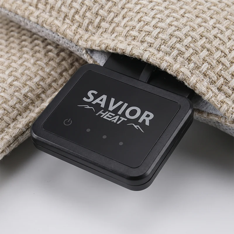 Savior Heat Everyday Heated Seat Cushion with Comfortable Indoor Support side product view