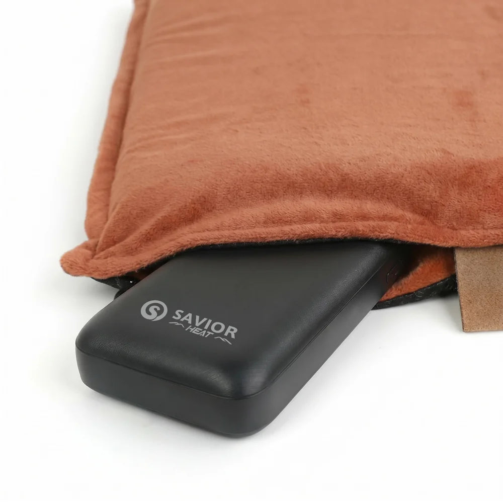 Savior Heat Plush Heated Seat Cushion with Soft Home Comfort closer product view