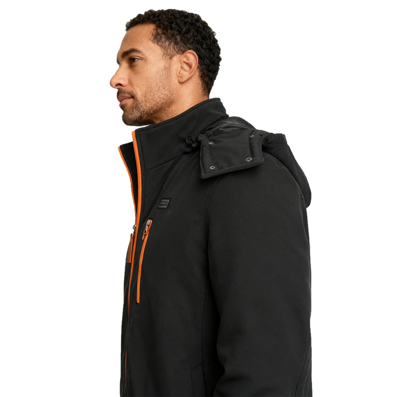 Load image into Gallery viewer, Heated Jacket with Battery Pack – Waterproof Windproof Winter Coat for Men
