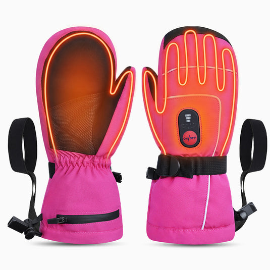 These gloves for kids use advanced carbon fiber heating elements to provide efficient warmth for your palms and fingers.