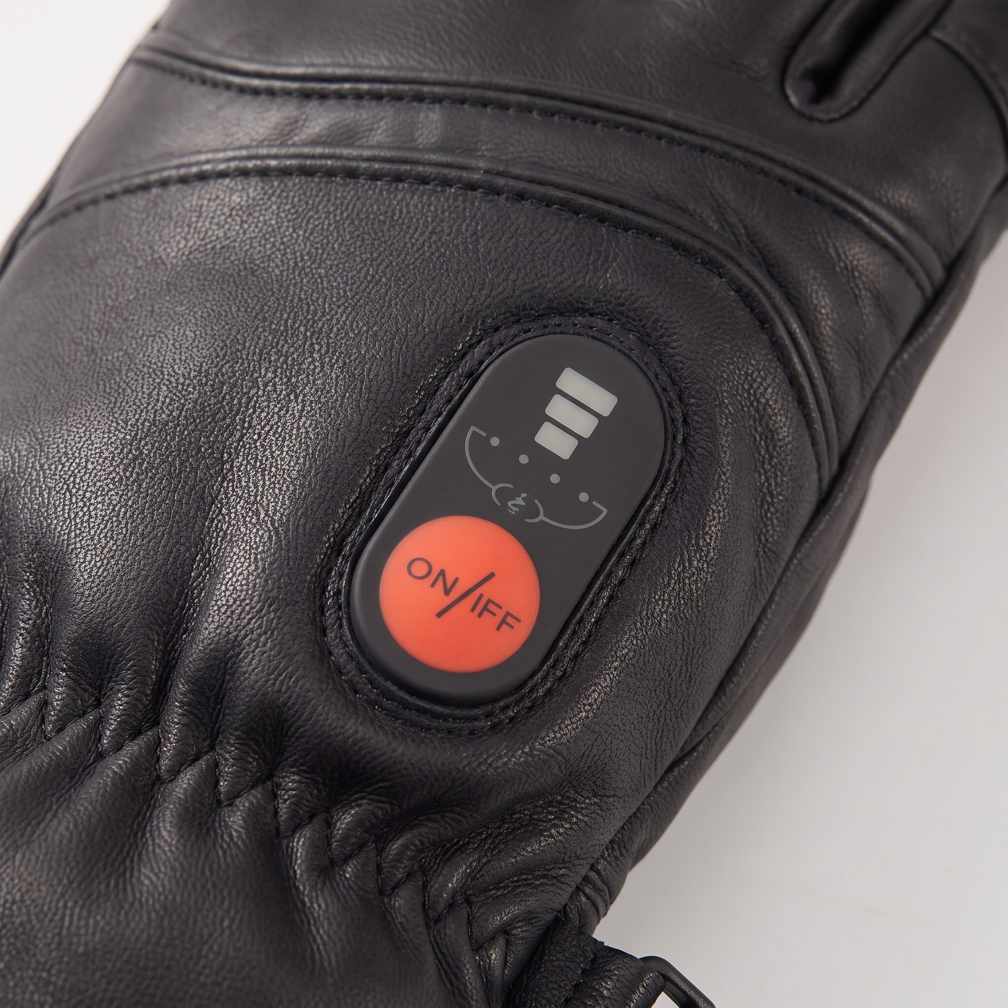 S06 Full-Leather Heated Gloves