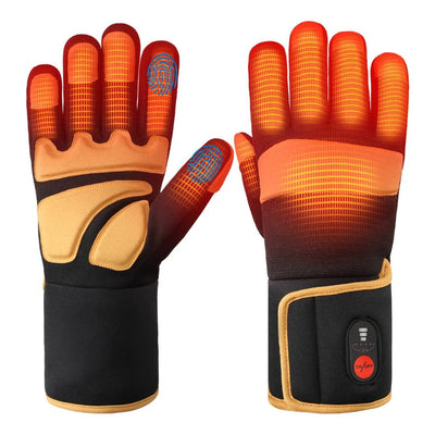 Reinforced Palm Heated Work Gloves detail view