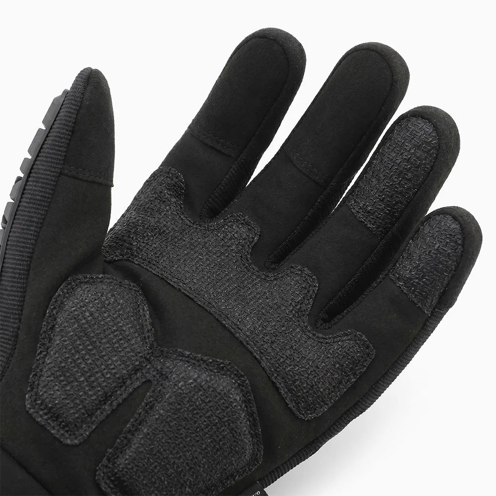Anti-slip palm detail of Impact Protective Heated Work Gloves