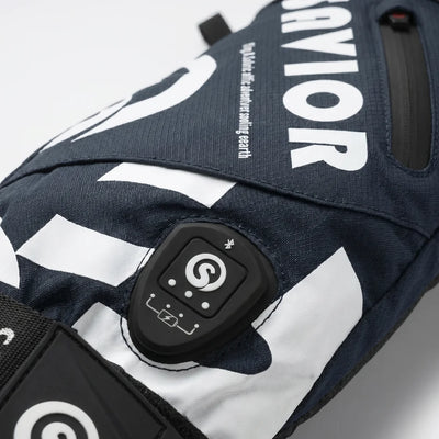 Pro Heated Snowboard Mittens detail view