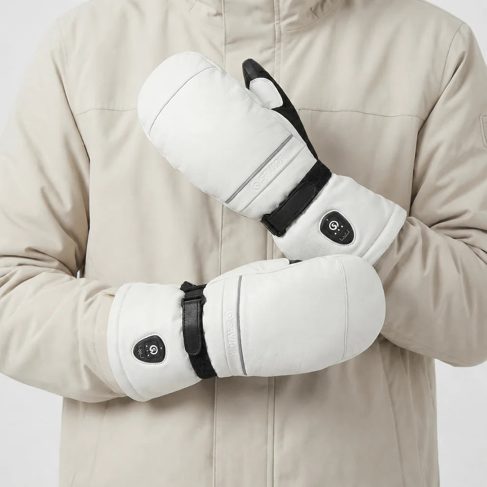 Savior Heat EH8 Pro Extreme Cold Heated Ski Mittens closer product view