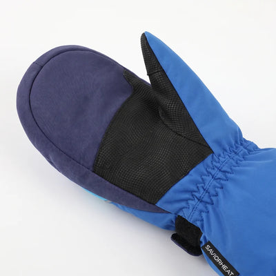 Savior Heat Lightweight Kids Heated Ski Gloves for skiing and snowboarding