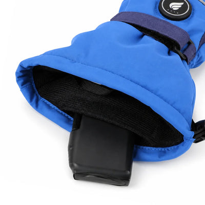 Savior Heat Lightweight Kids Heated Ski Gloves sized for kids