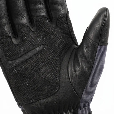 Savior Heat Goatskin Leather Heated Work Gloves - Pro Black powered by rechargeable battery