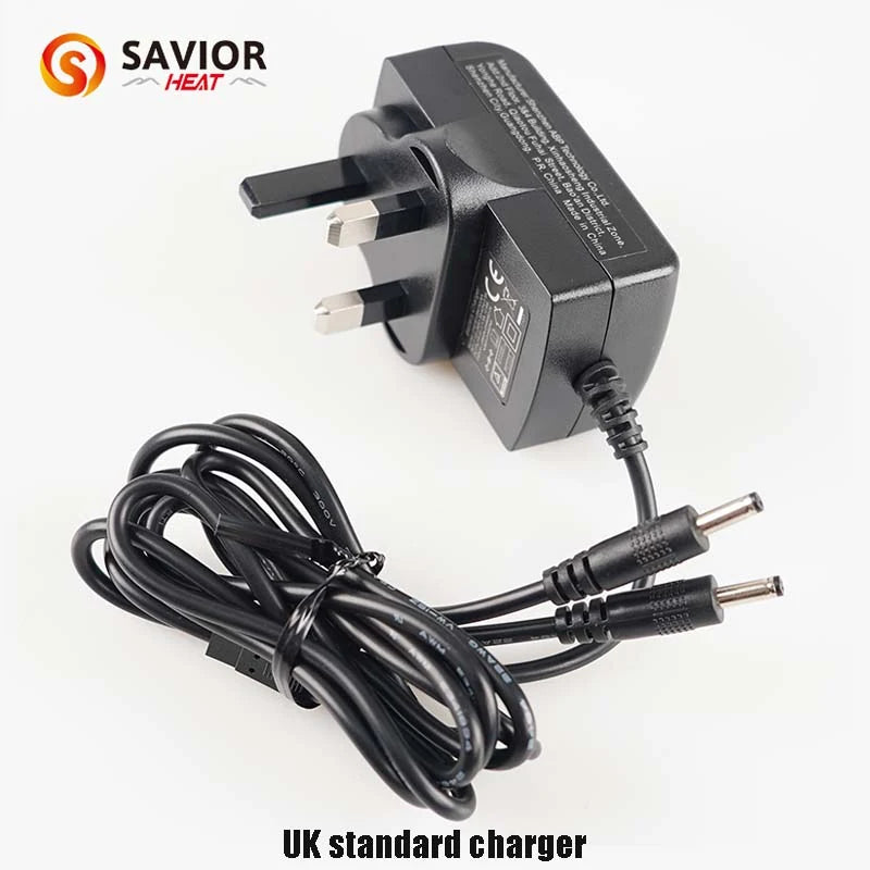 Savior Heat USB Charger for 7.4V 2200mah / 3000mah Battery in dual-pack configuration