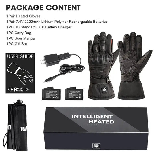 SNOW DEER 7.4V Rechargeable Li-ion Batteries,US Standard Dual Charger,USB  Charging Cable,Battery Pack for Heated Gloves Heated Socks Heated Hat(Sold