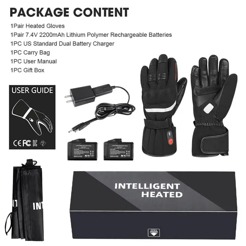 heated gloves package