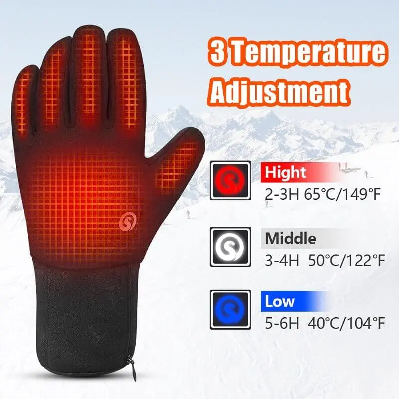 Cargue la imagen en el visor de la galería, heated gloves temperature adjustment
