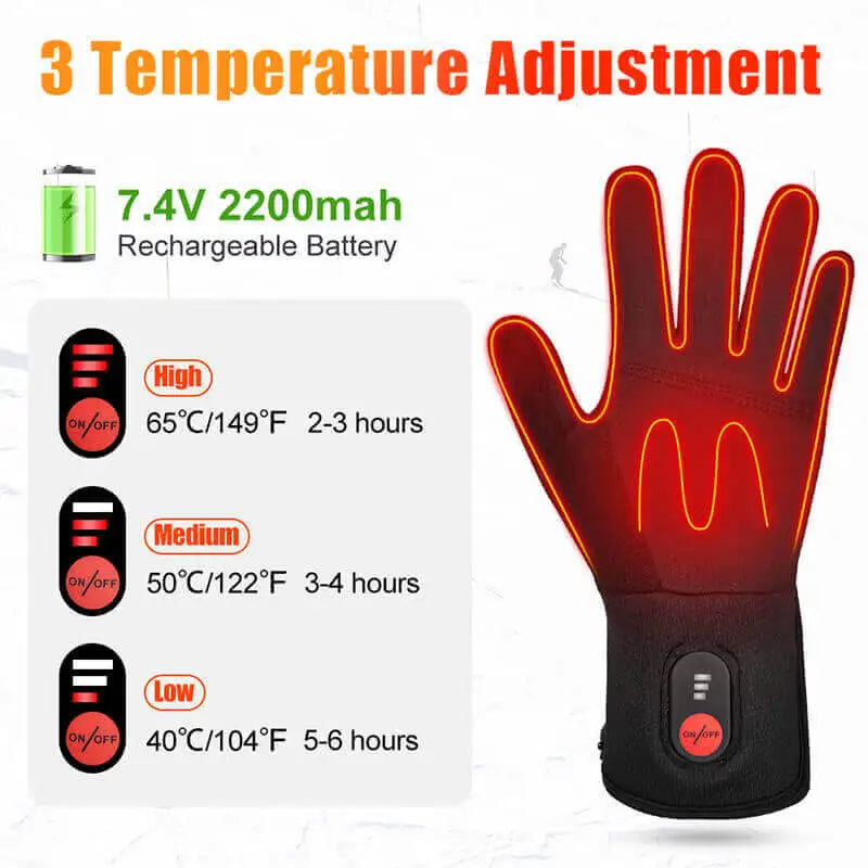 Load image into Gallery viewer, Ultra Thin Breathable Heated Gloves Lining
