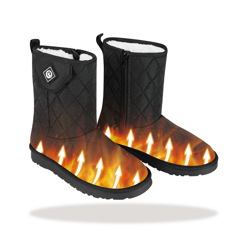 Load image into Gallery viewer, Electric Heated Winter Boots – Keep Feet Warm All Day, Cordless &amp; Waterproof
