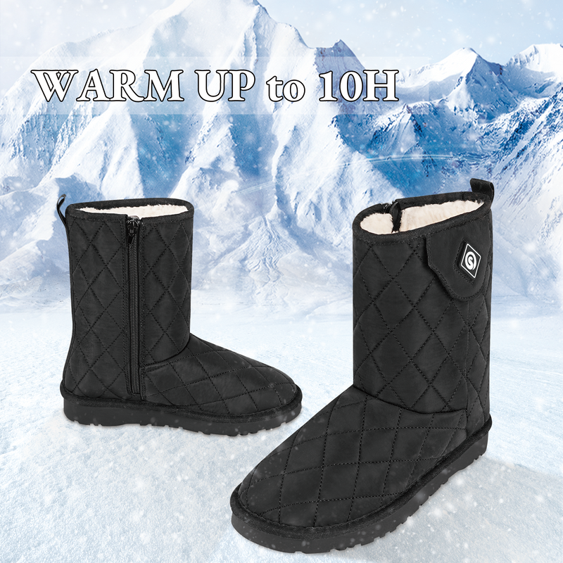 Load image into Gallery viewer, Electric Heated Winter Boots – Keep Feet Warm All Day, Cordless &amp; Waterproof
