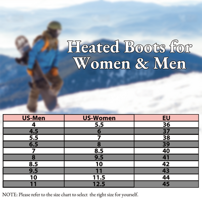 Savior Heat Shoes Foot Warmer with Rechargeable Battery Heating Pad Shoes Plush