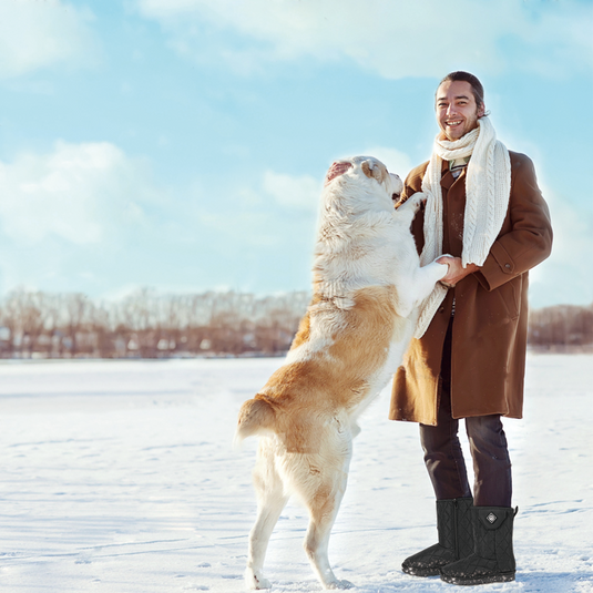 Electric Heated Winter Boots – Keep Feet Warm All Day, Cordless & Waterproof