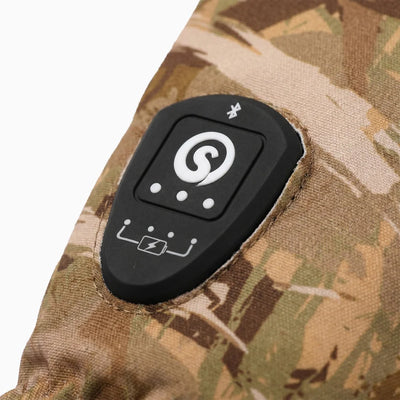 Heat setting control on Marsh Camo Hunting Gloves