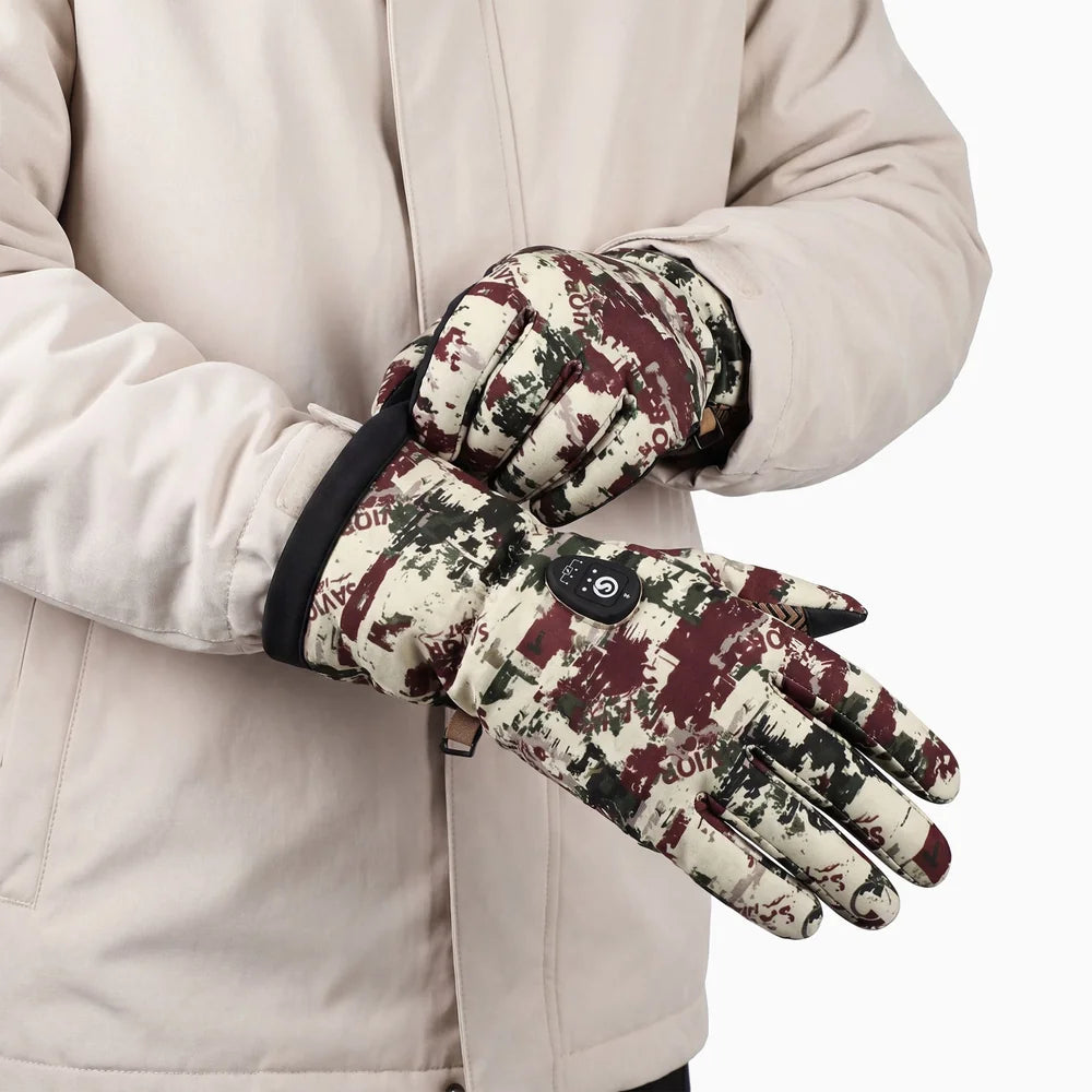Rock Camo Hunting Gloves for hunting