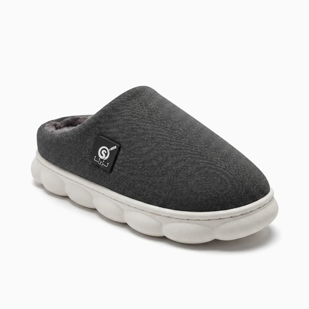 Savior Heat Unisex Rechargeable Heated Slippers for indoor warmth