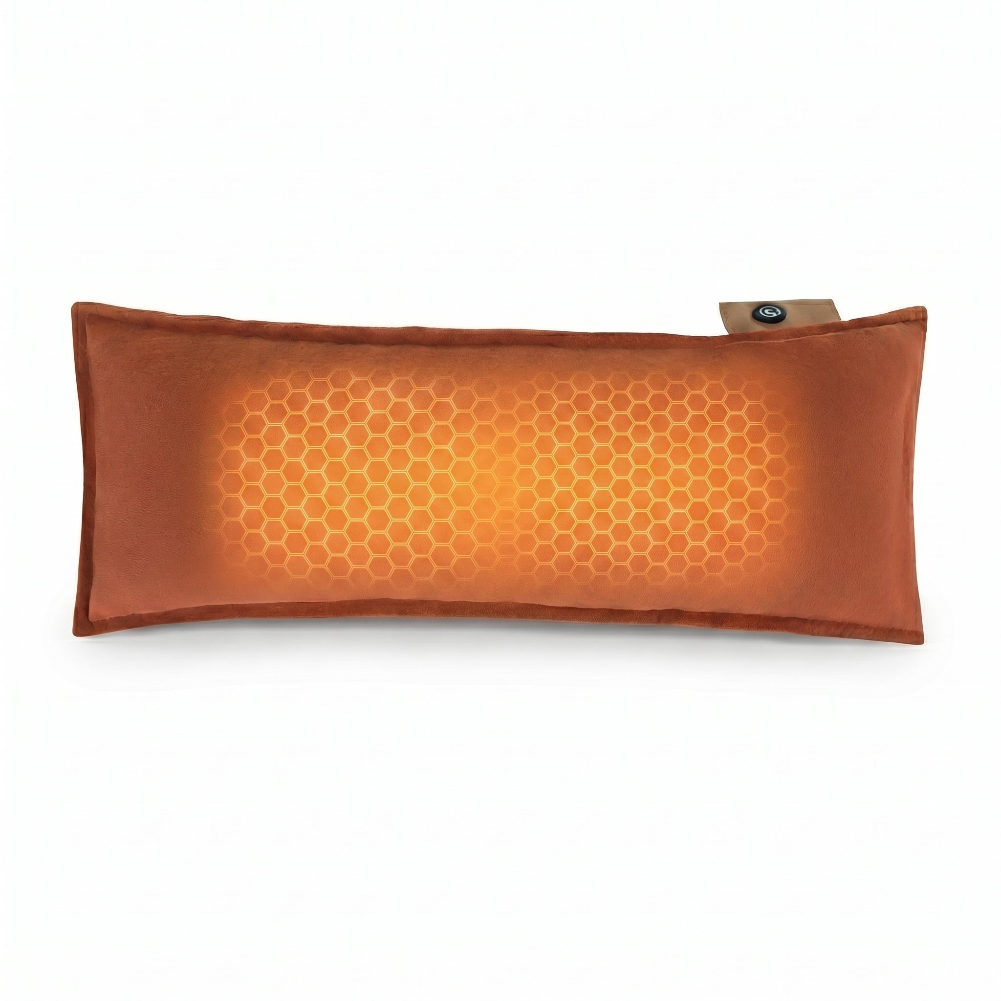 Savior Heat Heated Lumbar Pillow with 3 Heat Levels & Rechargeable Battery
