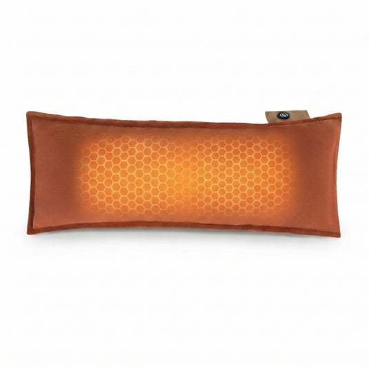 Savior Heat Heated Lumbar Pillow with 3 Heat Levels & Rechargeable Battery