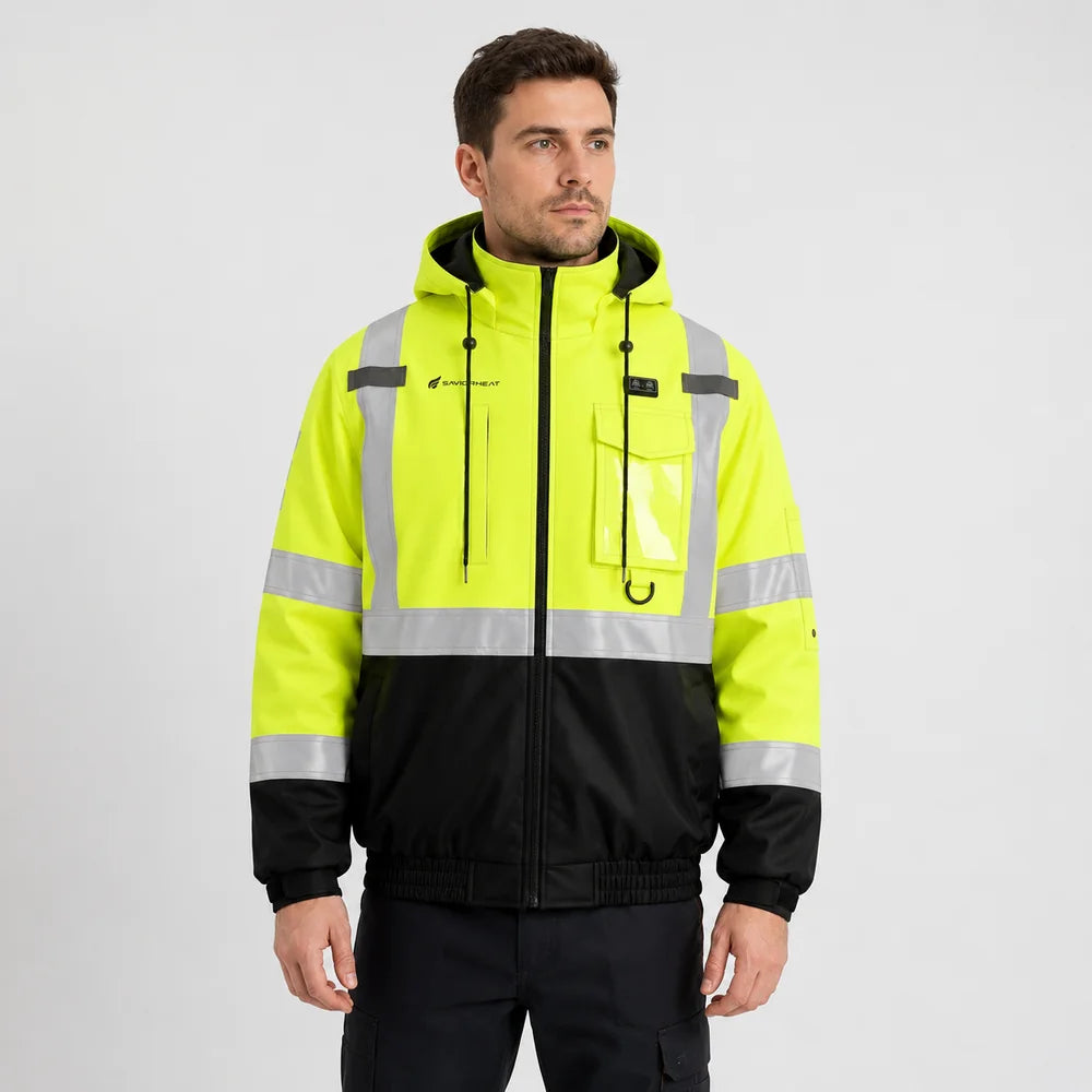 Savior Heat High-Visibility Utility Heated Work Jacket main product view