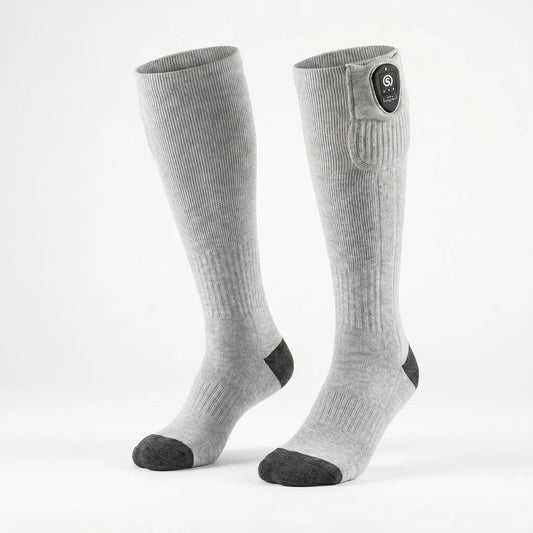 Heating zone coverage on App Controlled Heated Socks