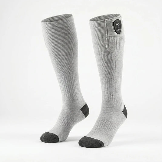Heating zone coverage on App Controlled Heated Socks