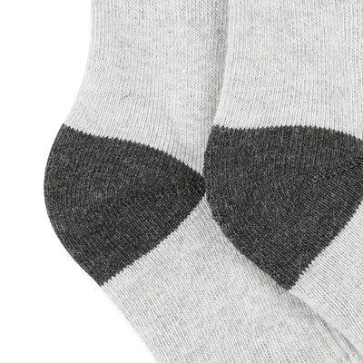 Reinforced heel and toe detail of App Controlled Heated Socks