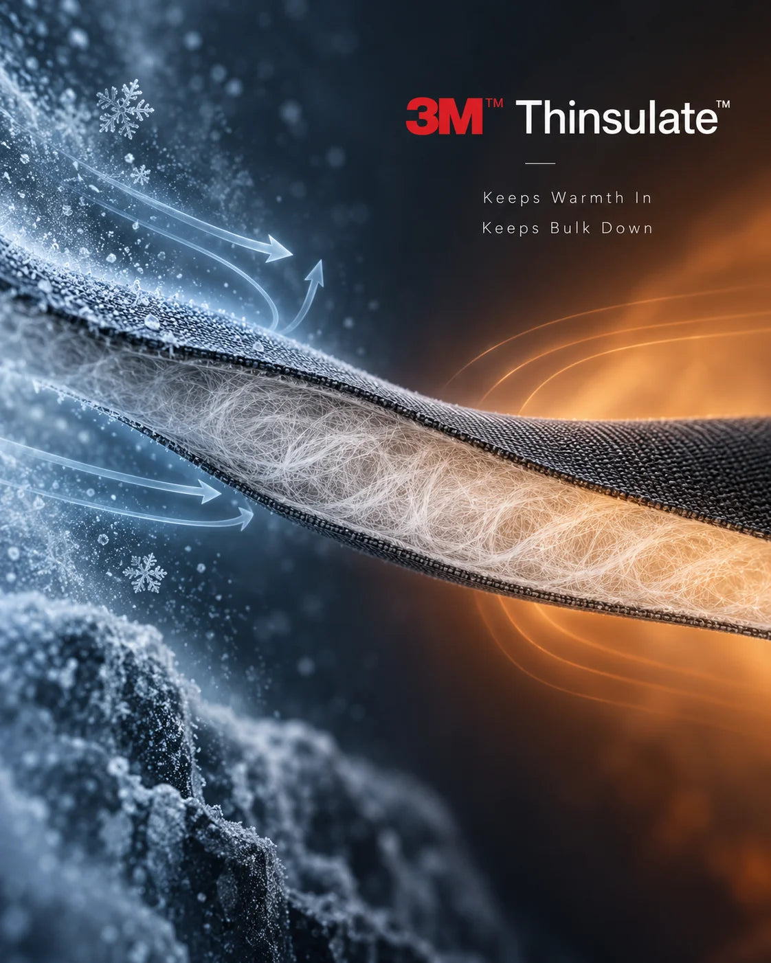 SAVIOR HEAT 3M™ Thinsulate™ insulation technology for cold-weather warmth