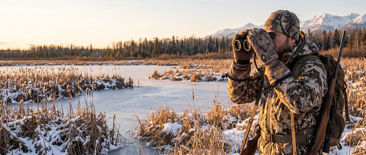 SAVIOR HEAT outdoor hunting scenery banner for mobile